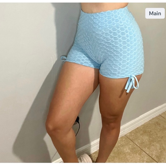 Copenhagen Colors Shorts Shorts Sky Blue Cream main image 1